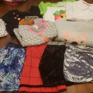 Bundle of 7/8 girls clothing
